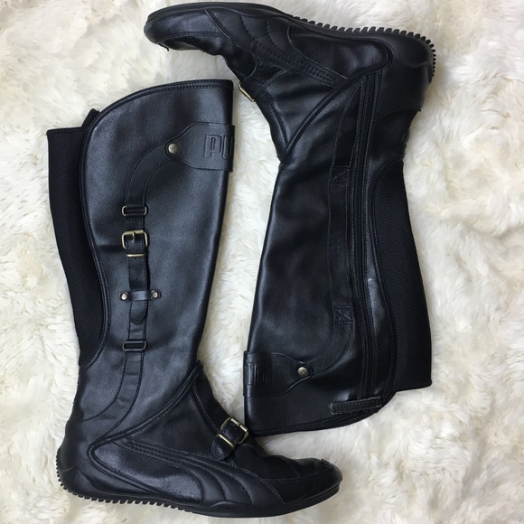 puma tall boots